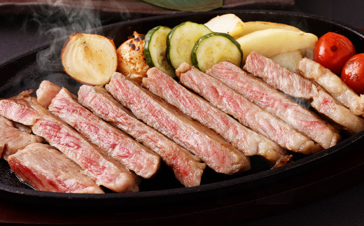 遠州夢咲牛 ロースステーキ用 約400g×1枚 【ブランド牛】 ｜お肉 肉 牛肉 和牛 ブランド牛 ステーキ ロース 冷蔵 国産