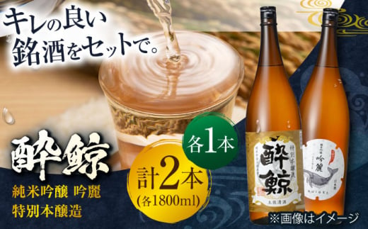 酔鯨 純米吟醸 吟麗&特別本醸造 1800ml 2本セット 日本酒 飲み比べ 地酒 【近藤酒店】 [ATAB020] 438371 - 高知県高知市