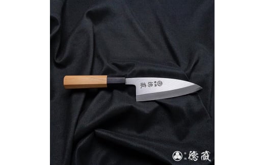 土佐打ち刃物 出刃包丁 120mm 片刃 上白鋼 イチイ八角柄 徳蔵オリジナル 【27018】【グレイジア株式会社】[ATAC098] 511305 - 高知県高知市