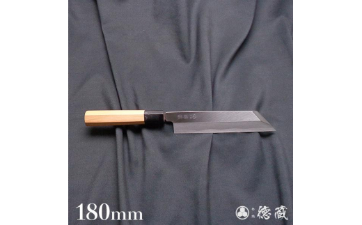 土佐打ち刃物 ムキモノ包丁 180mm/片刃/上白鋼/イチイ八角柄/徳蔵オリジナル[27017] [グレイジア株式会社] [ATAC097] ほうちょう 料理 包丁 庖丁 職人 キッチン ナイフ 日用品 料理道具 高知