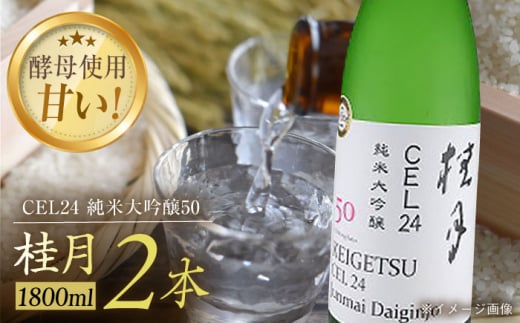 桂月 CEL24 純米大吟醸50 1800ml 2本 日本酒 地酒 【近藤酒店】 [ATAB085] 442316 - 高知県高知市