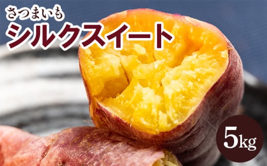 さつまいも シルクスイート 5kg - サツマイモ さつま芋 野菜 焼き芋 やきいも 焼いも おやつ スイーツ スイートポテト 天ぷら 国産 高知県 香南市 gr-0134 1488529 - 高知県香南市