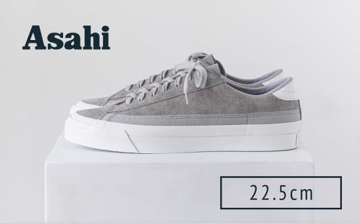 ASAHI BELTED SUEDE GRAY (22.5cm)_Ls031-1