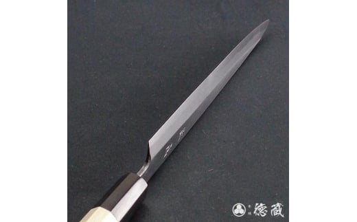 土佐打ち刃物 左片刃 柳刃包丁 210mm | 白紙2号 朴八角柄 徳蔵オリジナル【32031】 【グレイジア株式会社】 [ATAC125] -  高知県高知市｜ふるさとチョイス - ふるさと納税サイト