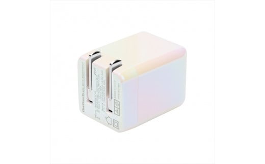 Owltech(オウルテック)PowerDelivery20Wで超速充電可能 きらきら可愛いオーロラカラーのAC充電器 OWL-APD20A1C1R-AU [ AC充電器 家電 神奈川県 海老名市 ]