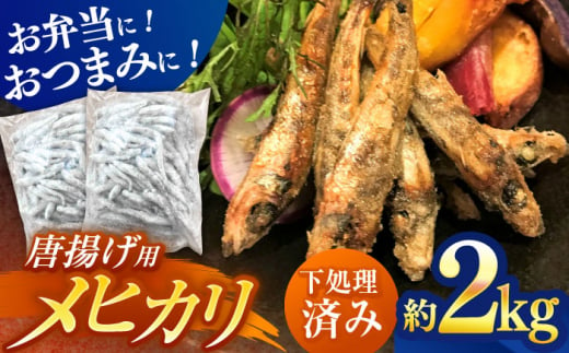 高知県産メヒカリ唐揚げ用 大容量約2kg 【アジアマリン有限会社】 [ATCM003] 651701 - 高知県高知市