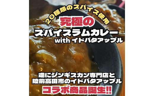 スパイスラムカレーwithイドバタアップル 6個