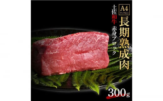 エイジング工法 熟成肉 土佐和牛 特選赤身 ブロック 約300g 冷凍 【株式会社LATERAL】 [ATAY029] 1093327 - 高知県高知市