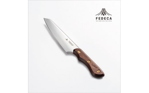 【FEDECA】三徳包丁 小 プレーンブラウン 000986 1511296 - 兵庫県三木市