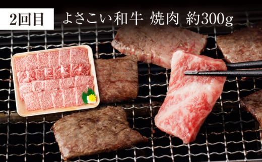 高知県高知市のふるさと納税 お肉の定期便 高知県牛肉祭り (3ヵ月) 総計約1.8kg 国産 牛肉 すき焼き すきやき 焼肉 切り落とし 【(有)山重食肉】 [ATAP071]