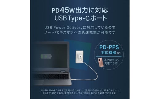 Owltech GaN(窒化ガリウム)採用 USB Type-C×1 USB Type-A×1 最大PD45W出力 コンパクト2ポートAC充電器  OWL-APD45C1A1G-BK ブラック【 AC充電器 家電 神奈川県 海老名市 】 - 神奈川県海老名市｜ふるさとチョイス - ふるさと納税サイト