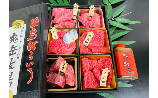 長崎和牛 出島ばらいろ 松花堂 焼肉セットD 約510g ／ 和牛 国産 お肉 肉 牛肉 焼き肉 長崎県 長崎市 1512338 - 長崎県長崎市