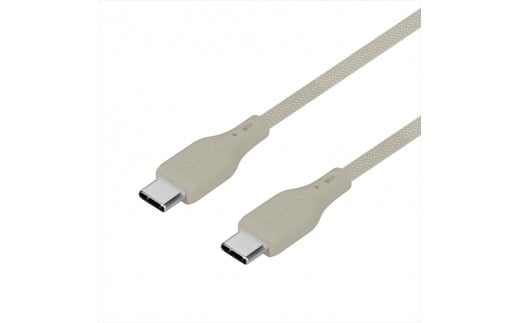 Owltech(オウルテック) 超やわらかで断線に強い 耐屈曲3万回以上 PD60W充電/データ転送 USB Type-C to USB Type-C シリコンケーブル OWL-CBSRCC15-MGY ミストグレー [ シリコンケーブル スマホ充電 神奈川県 海老名市 ]