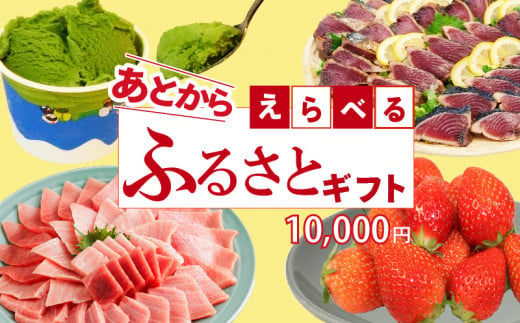 ゆっくりえらべる カタログ 1万円 あとから選べる 鮮魚 肉 米 酒 定期便 フルーツ スイーツ 選べる ジェラート ギフト 静岡県 藤枝市 1736535 - 静岡県藤枝市