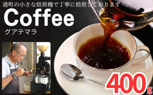 コーヒー グアテマラ 約400g 粉 自家焙煎 コーヒー 珈琲  粉コーヒー 粉珈琲 コーヒー豆 珈琲豆 挽き立て 煎りたて 挽きたて 焙煎仕立て こだわり ブレンド コーヒー焙煎 シティーロースト ホットコーヒー アイスコーヒー ティータイム 食後 飲み比べ 香り 芳醇 飲料 コーヒー飲料 ドリップ ケーキ デザート お茶 紅茶 ギフト 贈答用 お取り寄せ ふるさと納税 千葉県 銚子市 ティピカ 1536647 - 千葉県銚子市