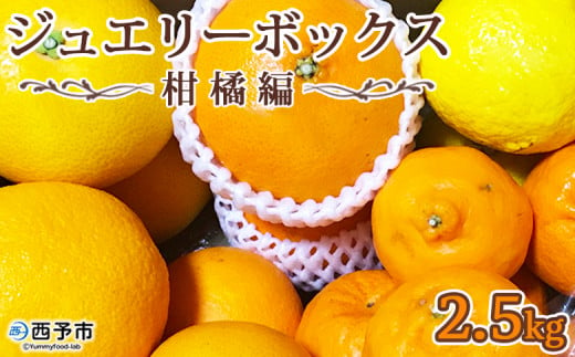 愛媛県明浜産　ジュエリーボックス（柑橘編）2.5kg【３月配送】 560943 - 愛媛県西予市