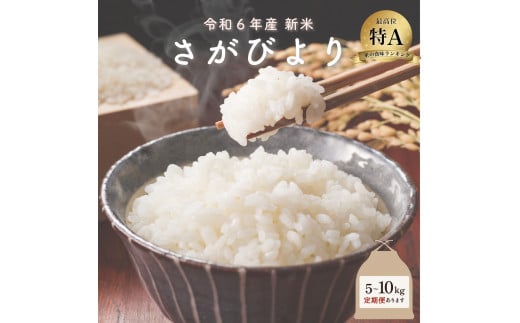 新米 令和6年産 さがびより [選べる5kg・10kg・定期便] /米 お米 返礼品 飯 ごはん 弁当 銘柄米 白米 県産米 佐賀県産 国産米 精米 ブランド米 おにぎり 国産 食品 人気 おすすめ ふるさと納税米 新米 精白米 主食 ご飯 kg