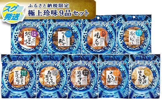 古伊万里浪漫 おつまみ 9選（するめ さきいか等） G227 300202 - 佐賀県伊万里市