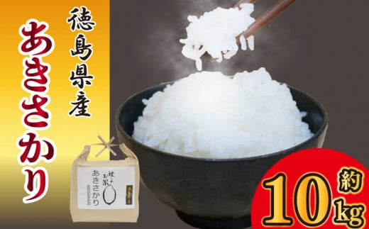 お米 あきさかり 10kg 令和6年産 米 こめ ご飯 ごはん おにぎり 白米 食品 備蓄 備蓄米 保存 防災 ギフト 贈答 プレゼント お取り寄せ グルメ 送料無料 徳島県 阿波市 1515557 - 徳島県阿波市