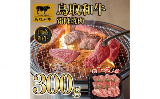 鳥取和牛霜降焼肉 300g  1476 1469796 - 鳥取県三朝町