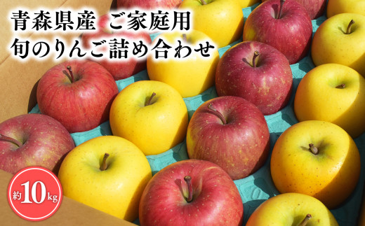 11月～4月発送 【訳あり】旬のりんご詰め合わせ10㎏【りんご・青森・平川・訳あり・家庭用・宮川商店・11月・12月・1月・2月・3月・4月】