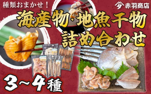 おまかせ 海産物 地魚 ひもの 詰合せ 南知多産 3~4種 冷凍 旬 鮮魚 干物 鯛 イワシ タチウオ 鰯 味醂 干し フグ サヨリ 河豚 鱧 みりん 醤油 タイ ハモ しょうゆ キス 太刀魚 季節 海鮮 新鮮 おかず 雑炊 乾き物 つまみ 大あさり むき身 魚 コハダ 酢の物 詰め合わせ さかな つめあわせ オオアサリ 簡単 セット 人気 おすすめ 愛知県 南知多町 1460258 - 愛知県南知多町