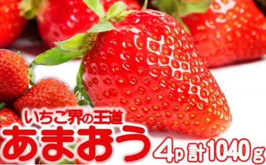 あまおう 生まれも育ちも福岡県 イチゴ界の王道！あまおう好きにはたまらない ボリュームパック 4パック 果物 デザート イチゴ 苺 1517372 - 福岡県小郡市