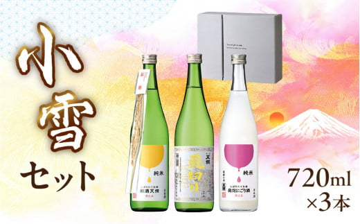 （11月下旬より順次発送）（小雪セット）純米しぼりたて生酒 新酒天領 720ml・純米しぼりたて 生酒発泡にごり酒 720ml・特別純米酒 飛切り 720ml  酒 お酒 天領酒造 天領 下呂市 限定 1371692 - 岐阜県下呂市