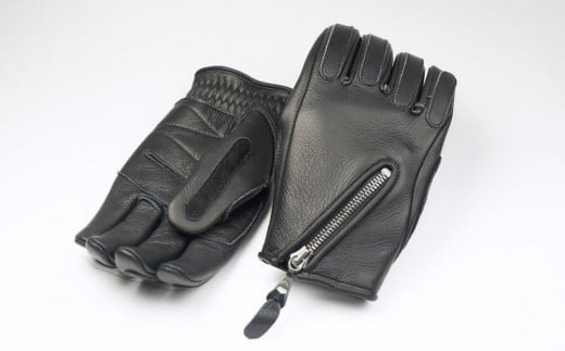 カカザン バイク用 ライディング グローブ【カラー：ブラック×ブラック／サイズ：M】(スリーシーズン向け) 594878 - 香川県さぬき市
