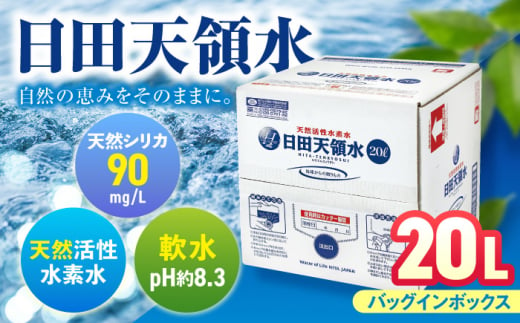 日田天領水 20L×1箱 日田市 / グリーングループ株式会社 [AREG002] 1280405 - 大分県日田市