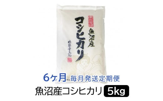 【令和6年産】お米マイスター厳選！魚沼産コシヒカリ５kg×6ヶ月毎月発送　定期便 1517847 - 新潟県新潟県庁