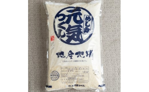 果物屋さんが選んだ米「元気つくし」5kg(大牟田)【1230468】 404677 - 福岡県大牟田市