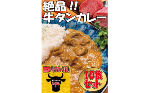 ＜板橋のいっぴん＞　あらたの　牛タンカレー　10食セット　災害備蓄や非常食保存食に　無添加　板橋区【1553239】 1513530 - 東京都板橋区