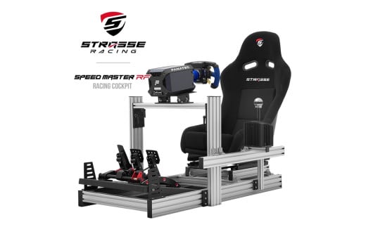 STRASSE SPEED MASTER RF レーシングコックピット シート付 ／ コスティック ベースフレーム 高剛性 バケットシート アルミフレーム 公式ライセンス商品 奈良県 御所市 1580152 - 奈良県御所市