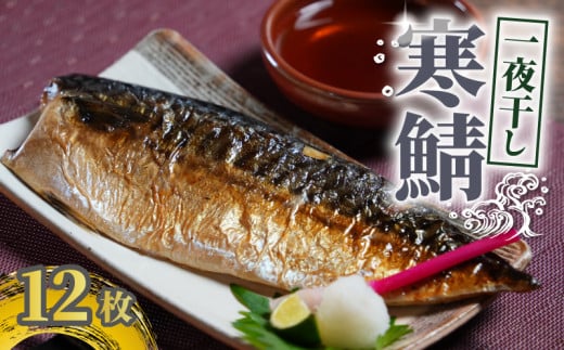 寒鯖 一夜干し 12枚 干物 ひもの サバ 鯖 塩鯖 塩さば 鯖フィーレ 魚 海鮮 魚貝 魚介 おかず 酒 のあて おつまみ 小分け 個別冷凍 弁当 塩 惣菜 食品 冷凍食品 お取り寄せ グルメ ギフト 食品 贈り物 贈答 ふるさと納税 送料無料 ふるさと納税鯖 千葉県 銚子市 甲印小西商店 1552179 - 千葉県銚子市