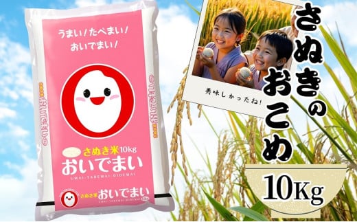 【令和6年産】　香川のお米　おいでまい　10kg お米 551037 - 香川県観音寺市