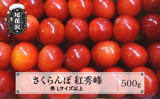 先行予約 さくらんぼ 紅秀峰 500g 秀 Lサイズ以上 化粧詰め 2025年産 令和7年産 山形県産 尾花沢産 ※2025年6月下旬頃より順次発送予定 kb-bskzx500 669668 - 山形県尾花沢市