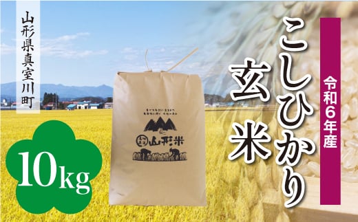 ＜配送時期が選べて便利＞ 令和6年産 真室川町 コシヒカリ  ［玄米］ 10kg（10kg×1袋） 1538119 - 山形県真室川町