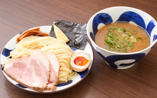 【全3回定期便】つけ麺 4食セット ／ 計12食 自家製生麺 スープ付き 麺 つけめん 豚骨 魚介 冷凍ラーメン 冷凍 長崎