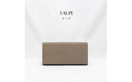 FRUGAL（フルーガル）/ 本革かぶせ式長財布 TAUPE(トープ)