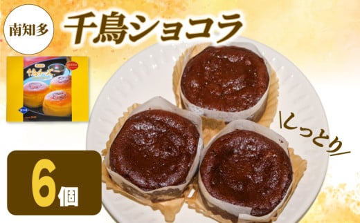 アルザス 選べる 千鳥ショコラ 6個 冷凍 ガトーショコラ チョコケーキ 愛知県 南知多町 1532751 - 愛知県南知多町