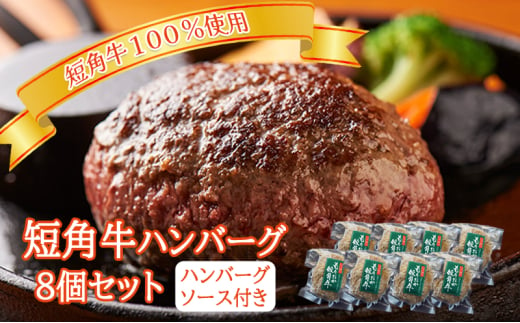 肉専門レストラン「パイオニアファーム」　短角牛100%使用!　短角牛焼き上げハンバーグ8個セット 1534915 - 岩手県盛岡市