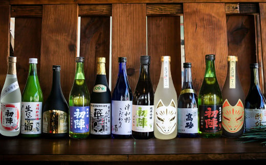 ＜発送月固定定期便＞3つの蔵元厳選・季節のお酒飲み比べ3本セット(1,4,7,10月発送)全4回【4058349】 1523817 - 島根県津和野町