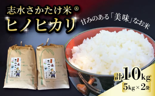 【先行予約】 米 ヒノヒカリ 10kg 志水さかたけ米® 2025年11月以降 順次発送 美味 ひのひかり お米 白米 ごはん こめ ふっくら もっちり 国産 京都 八幡 八幡市 アイ農園 1551915 - 京都府京都府庁