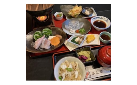 ＜ふぐ御膳ランチ7品2名＞国産活けとらふぐ ふぐづくし贅沢ランチ　お食事2名様 　ふぐ政 富田林店【1553269】 1536253 - 大阪府富田林市