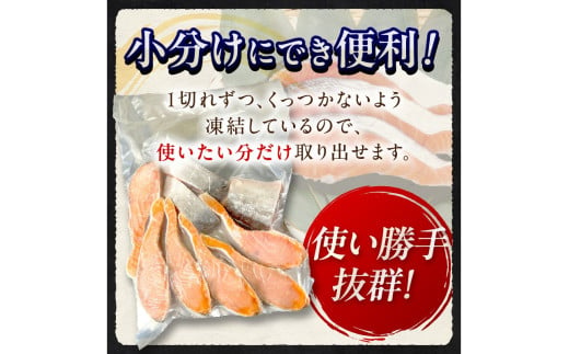 京都府京丹後市のふるさと納税 お手軽！絶品！厚切り　塩銀鮭切身 約1kg（プロトン凍結　訳あり　不揃い）塩鮭 焼き鮭 鮭 切り身　YK00236