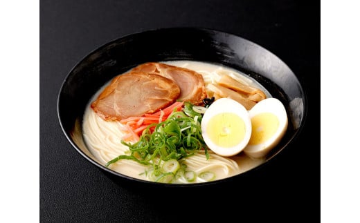 A278 豚骨らーめん10食 ラーメン 豚骨ラーメン 自家製 半生麺 バリカタ やわ麺 豚骨 極細ストレート 極細麺 福岡県 みやま市 1536460 - 福岡県みやま市