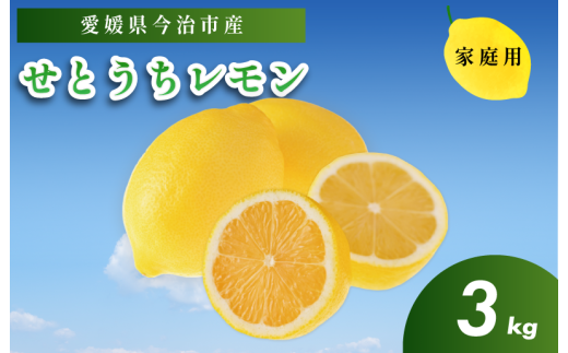 せとうちレモン　今治産　3kg【K002320KG3】 1540383 - 愛媛県今治市