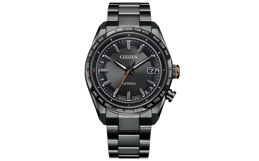  ＼ NEW ／ シチズン 腕時計 アテッサ CB0286-61E CITIZEN 時計 ACT Line ブラックチタン シリーズ 日本製 岩手県 北上市 X0069 スーツスタイル カジュアル ビジネス