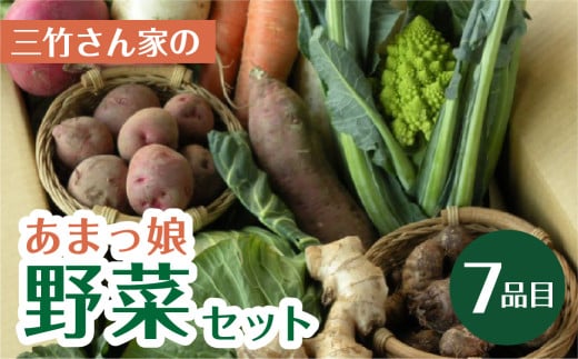 あまっ娘 野菜セット（スタンダード） 7品目詰合せ 詰め合わせ 野菜